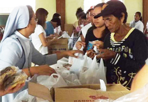 FMA and Volunteers helping to save lives in the wake of the Philippines disaster